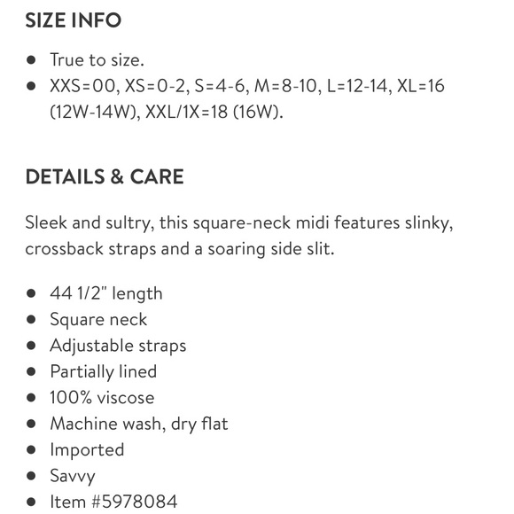 Leith High Slit Sleeveless Midi Dress - Picture 7 of 7